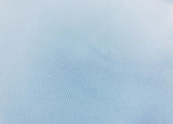 Streç İşçiler Açık Mavi Renk ile 130GSM% 100 Polyester Gömlek Kumaş