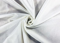 210GSM Mayo Malzemesi Esnek 84% Naylon Ev Elbisesi Beyaz