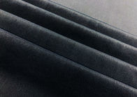 200GSM% 85 Polyester Örme Kumaş Mayo Siyah Renk İçin Sıkı