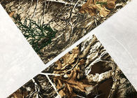 Açık Ceket 180GSM Polyester Kadife Kumaş Fabrikası Kağıt Baskı - Kış Orman