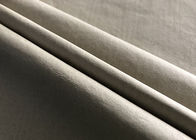 140GSM Microsuede Döşemelik Kumaş / Wallcloth Fildişi için Kaplamalı Polyester Kumaş
