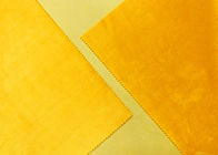 210GSM Peluş Oyuncak Kumaş /% 100 Polyester Peluş Kumaş Altın Sarı Renk