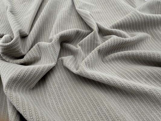 210-280gsm Mikro Elastik kadife Polyester Kumaş Elbiseler için Mükemmel