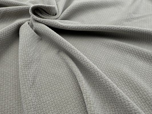 210-280gsm Mikro Elastik kadife Polyester Kumaş Elbiseler için Mükemmel