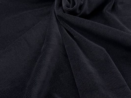 210-280gsm Mikro Elastik kadife Polyester Kumaş Elbiseler için Mükemmel