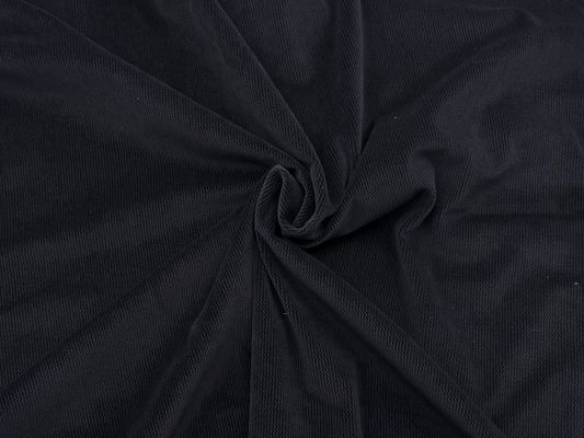 210-280gsm Mikro Elastik kadife Polyester Kumaş Elbiseler için Mükemmel