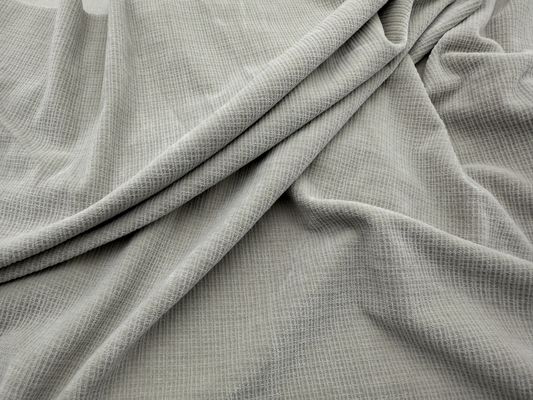 210-280gsm Mikro Elastik kadife Polyester Kumaş Elbiseler için Mükemmel