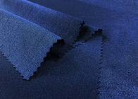 210GSM Lacivert Polyester Kumaş% 84 Naylon Çözgü Örme Yüksek Elastikiyet