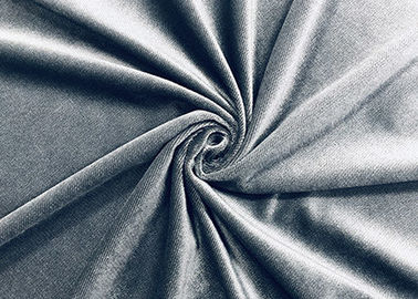 Kanepe Gri Dimi Renk için 200GSM Polyester Kadife Kumaş Katyonik Kanal