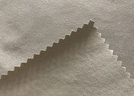 140GSM Microsuede Döşemelik Kumaş / Wallcloth Fildişi için Kaplamalı Polyester Kumaş