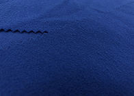 205GSM Fırçalı Örgü Kumaş / Süper Yumuşak Mavi Polyester Kumaş 160cm Genişlik
