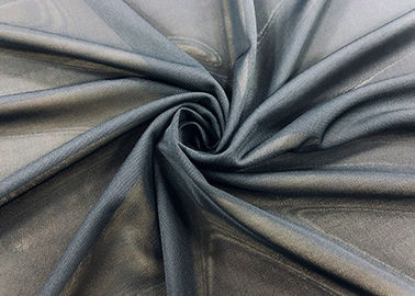 180GSM Giysiler İçin% 85 Polyester Hasır Ağ / Sıkı Hasır Kumaş Siyah